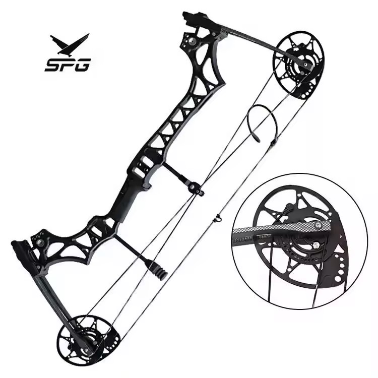 Archery Compound Pulley Bow 30-70lb Adjustable High Accuracy Integrate Riser Outdoor Competitive Target Shooting Arrow Equipment