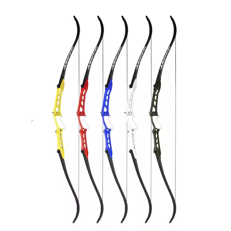 SPG Archery Recurve Bow 18-40 lbs Pure Carbon Arrow Competition Metal Takedown Professional Archer Indoor Adult Equipment