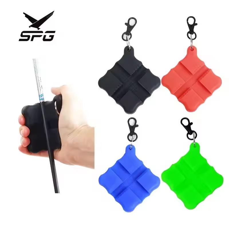SPG Archery Arrow Pullers Hunting Bow And Arrows Set Target Square Hand Saver Rubber Outdoor Sport Quiver Bag Accessories