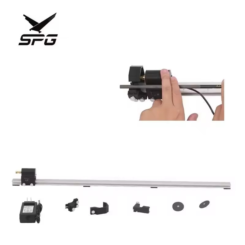 SPG Archery Electric Arrow Cutter Hunting Bow Pure Mixed Carbon Fiberglass Arrow Shaft Adjustable Outdoor Sport Decut Tool