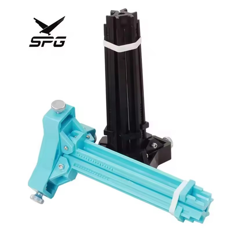 SPG Archery Bow Fletching Jig Hunting Pure Mixed Carbon Fiberglass Arrow Feather Shaft 3D ABS Drawing Straight Lines Equipments