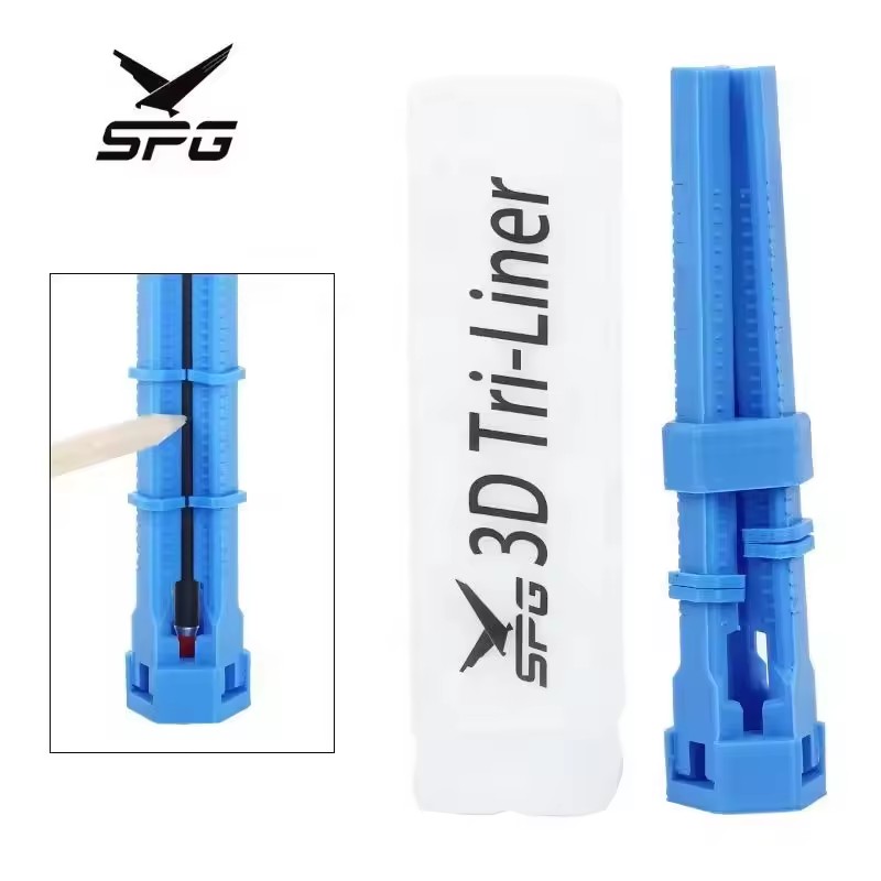 SPG Archery 3D Arrows Scriber Arrows Vanes Hunting DIY 3.2-6mm Shaft Adjustable Accessories Drawing Straight Lines Tool