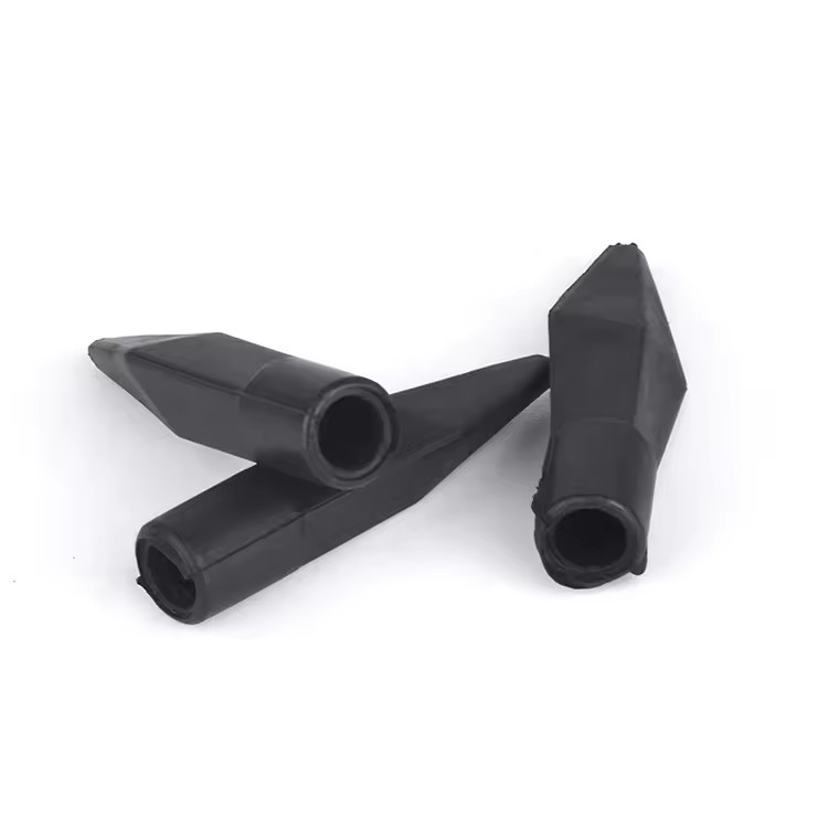 SPG Archery Arrow Tips 7mm Soft Outdoor Bow Wooden Bamboo Arrows Points CS Tag Game Pitch-Pot Arrowheads Safe Rubber Arrowheads