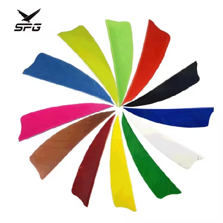 SPG Arrow Fletching Feathers Vanes Archery Right Wing Kit 3 inch Turkey Feather