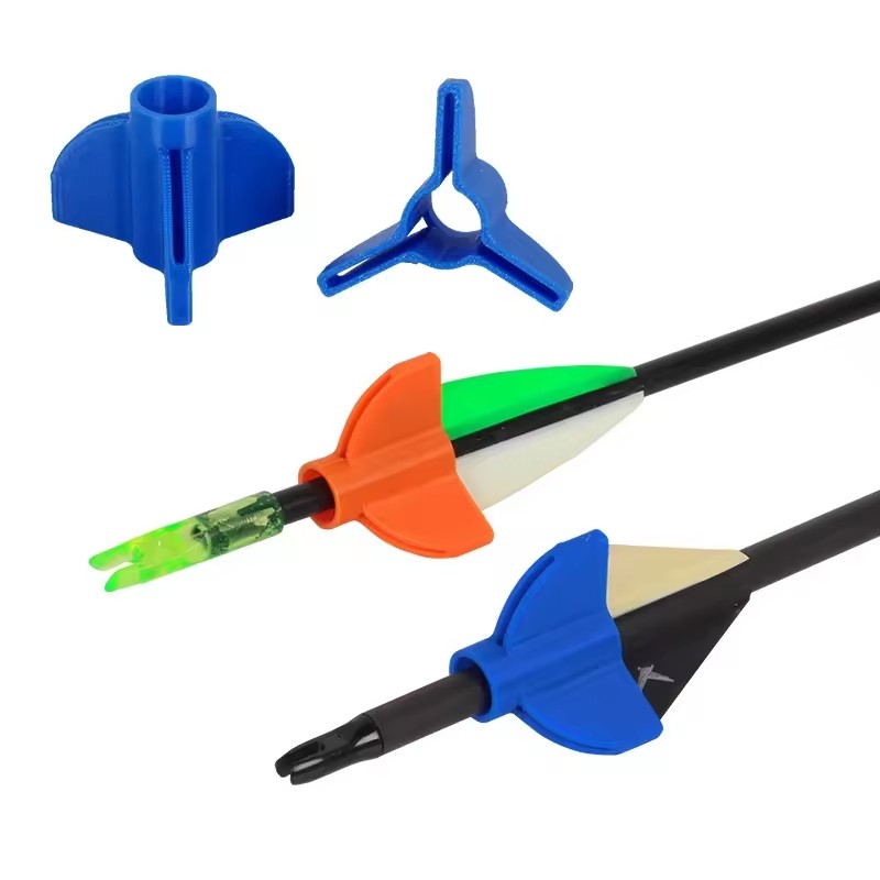 Arrow Vane Protective Cover Fiberglass Mixed Carbon Arrows Shaft Nock Archery Shooting Hunting Tool Accessories