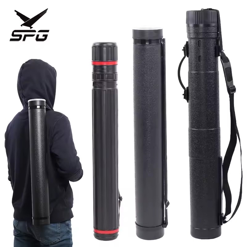Archery Arrow Tube Adjustable Bow Parts Back Strap Shooting Fiberglass Arrows Quiver Holder Protective Outdoor Storage Bags