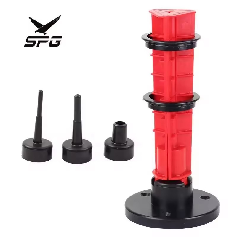 SPG Archery Cylindric Fletching Jig Hunting Bow And Arrow Set Vanes DIY Tools Sticky Feather Suitable for Multi-size Arrow Shaft