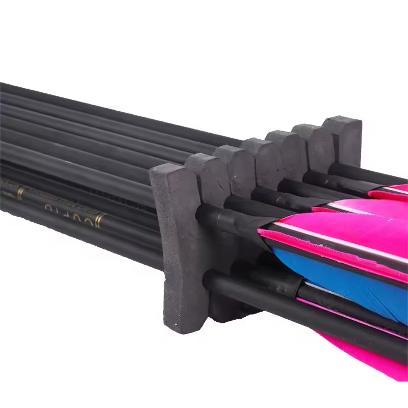SPG Archery Arrow Stand Traditional Recurve Bow Tool EVA Foam Mixed Carbon Fiberglass Arrows Racks Separator Storage Accessories