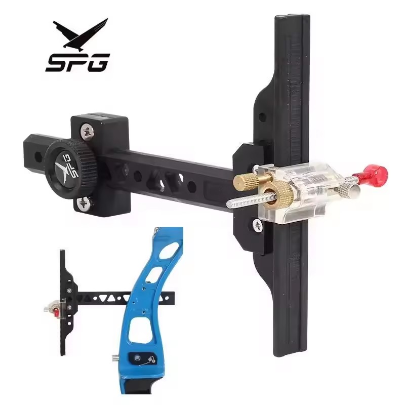 SPG Archery Recurve Bow Sight T Shape ABS Plastic Hunting Tools Replacement Sight Pin Professional Competition Equipment