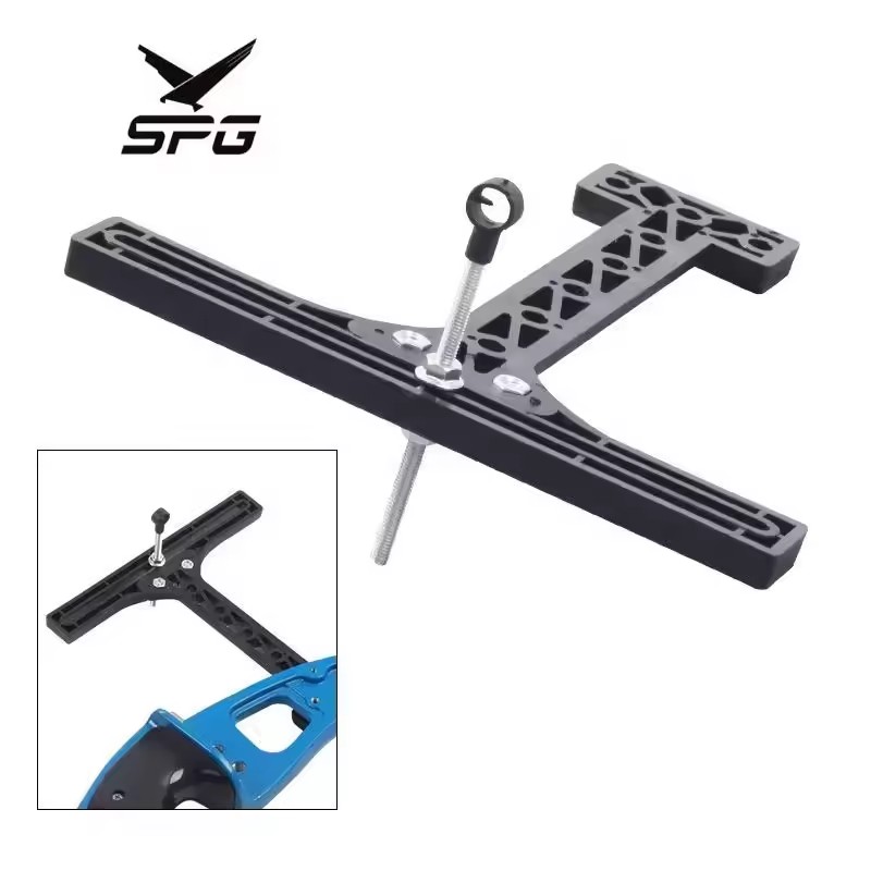 SPG Recurve Bow Sight Archery Scope Single Pin Take Down Longbow Professional Metal Plastic Adjustable Accessories