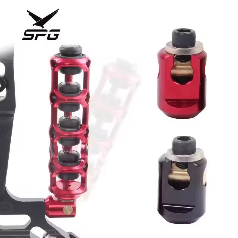 SPG Archery Compound Bow Stabilizer Balance Bar Adapter Machined Anodized Quick Disconnect Adjustable Accessories Mounted