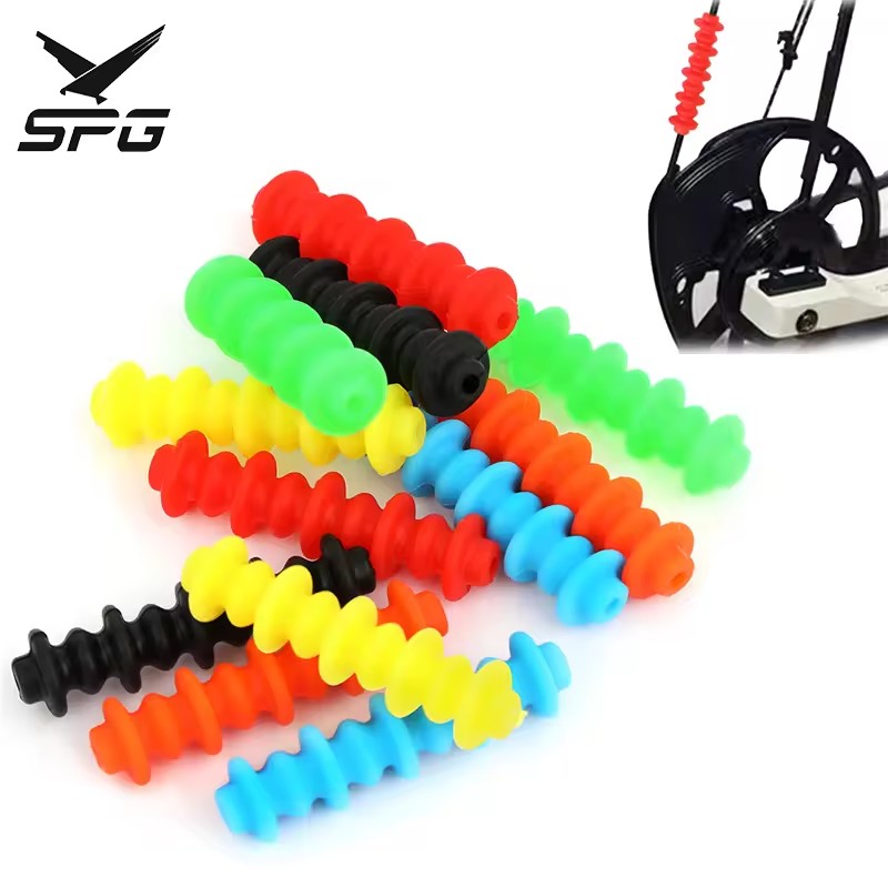 SPG Archery Compound Bow Stabilizer Traditional Recurve Takedown Longbow Bowstring Accessories Professional Dampener Equipment