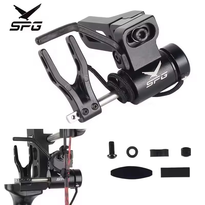SPG Drop Away Arrow Rest Archery Tag Compound Bow Carbon Arrows Hunting Precision CNC Aluminum Alloy Adjustable Accessories