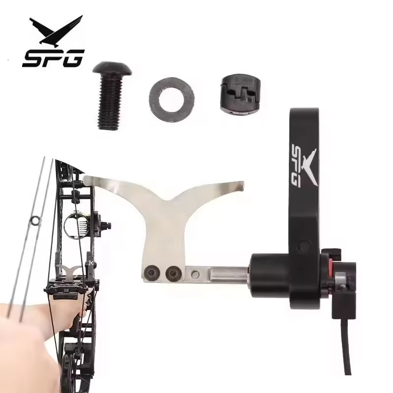 SPG Arrow Rest Fall Drop Away Style Hunting Compound Bow Right Hand Carbon Arrow Outdoor Training Metal Adjustable Equipment
