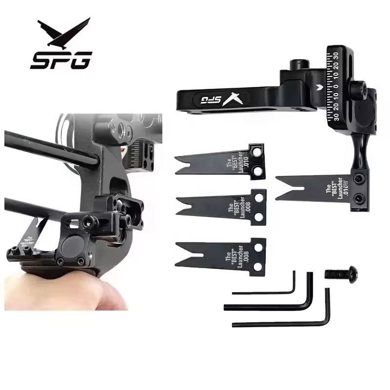 SPG Archery Arrow Rest Hunting Compound Recurve Bow Pure Mixed Carbon Fiberglass Arrow Steel Outdoor Sports Training Accessories