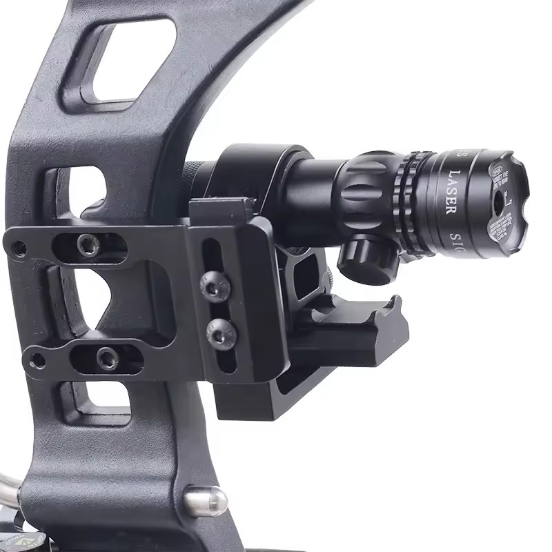 SPG Archery Compound Bow Sight Scope Bracket Red Dot Sights Mounting Brackets Arrow Accessories for Hunting Shooting Practice