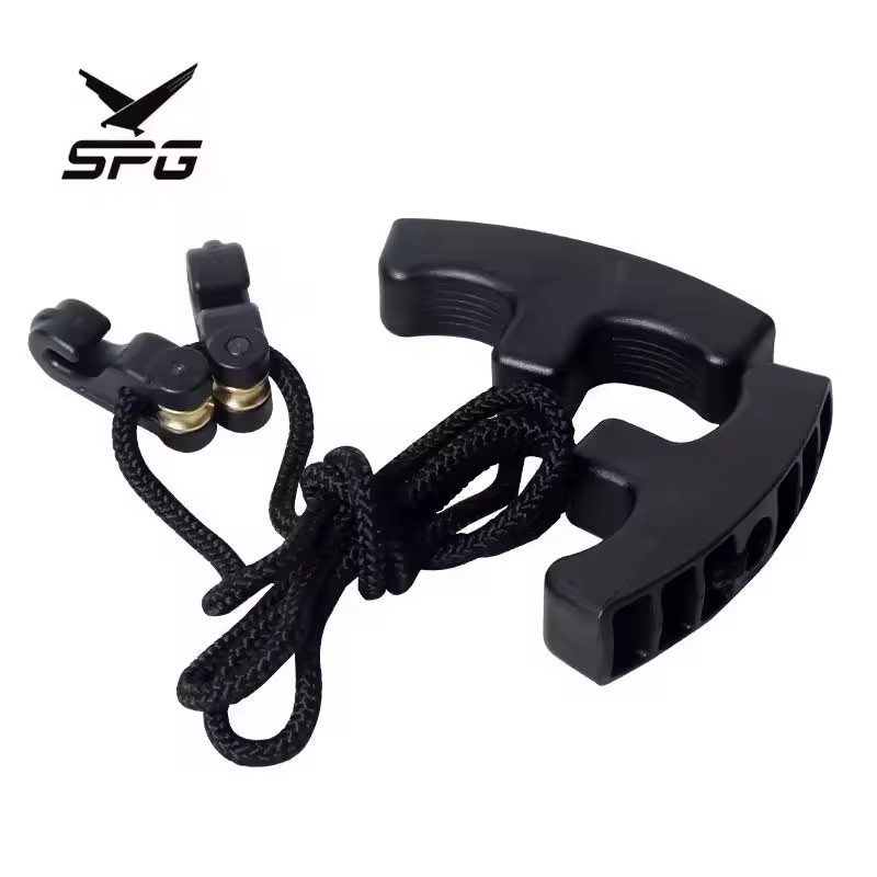SPG Bow Stringer Archery Traditional Recurve Takedown Fiber Longbow Tool Adjustable Bowstring Nylon Cocking Rope Accessories