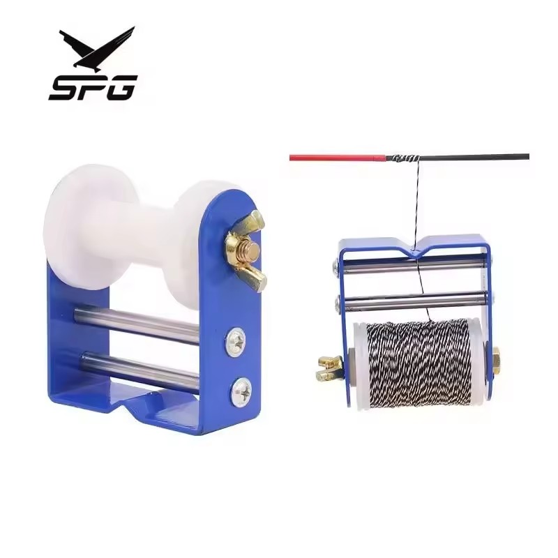 SPG Archery Bow String Serving Jig Manufacturer Compound Recurve Bows and Arrow Set Hunting Equipment Metal Plastic Accessories