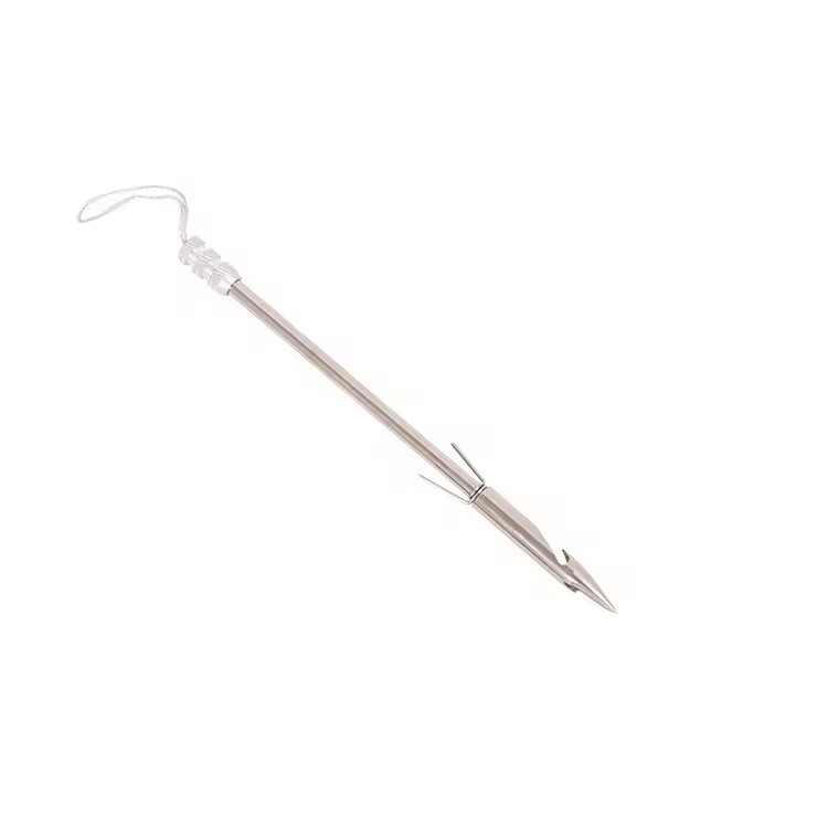 Archery Outdoor Tri-pyramid Stainless Steel Harpoon Spear Prong Barbed Gig Fishing Arrowheads Slingshot Dart