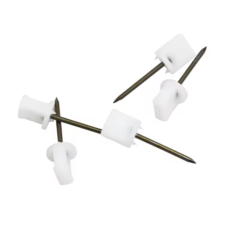 SPG Archery Target Face Pins Compound Recurve Bow Durable ABS Plastic Metal Nails Fixed Paper Foam Straw Targets Accessories