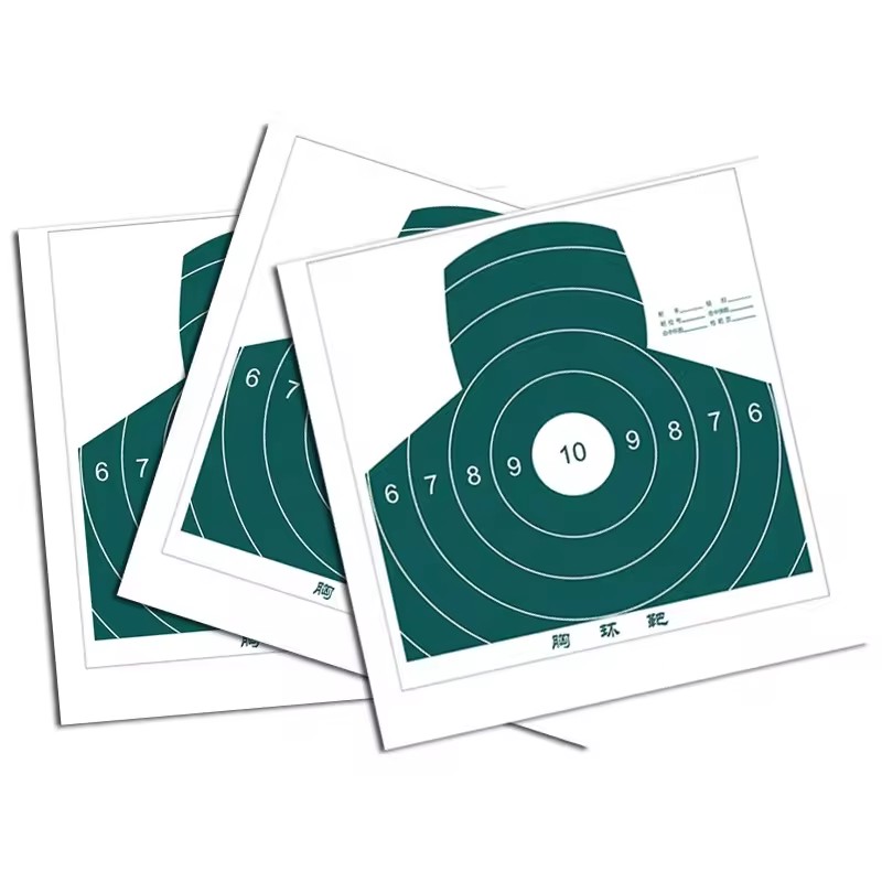 SPG Archery Paper Target Face Compound Recurve Bow Carbon Arrow Hunting Practice Standard Diameter 10 Rings Shooting Accessories