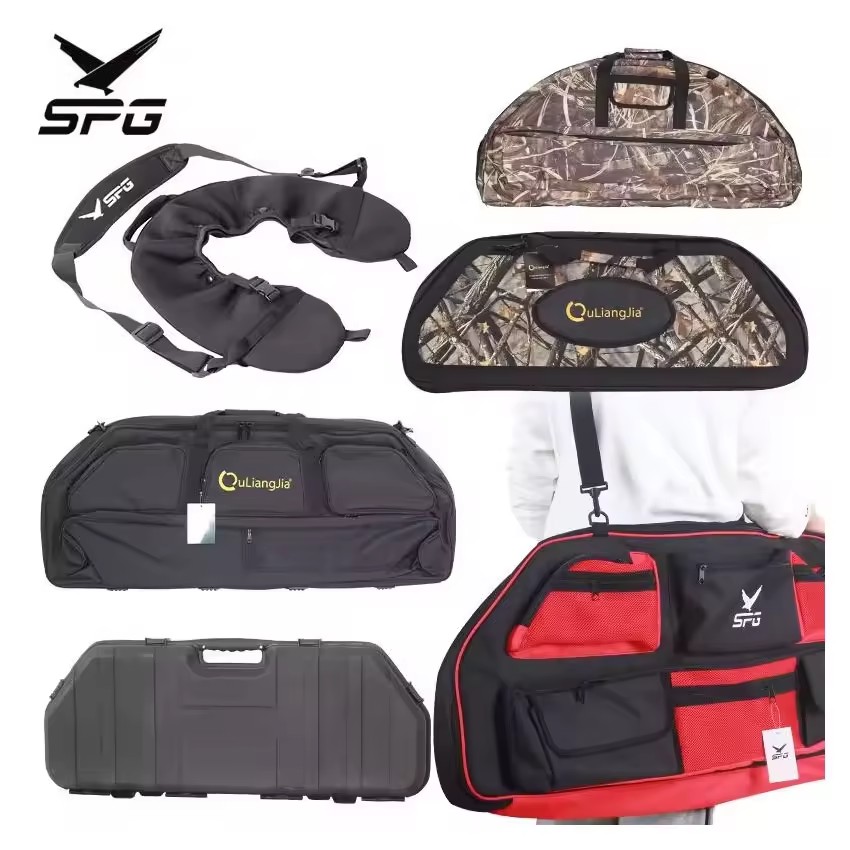 SPG Compound Bow Bag Archery Hunting Protective Outdoor Accessories Arrow Professional Waterproof Backpack Hard Case Handbag