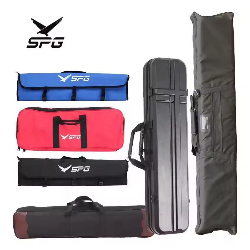 SPG Recurve Bow Bag Archery Protective Traditional Longbow Accessories Hunting Practice Takedown Portable Backpack Bows Case