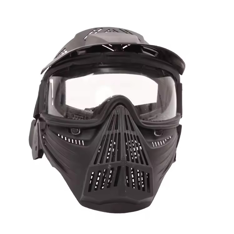 SPG CS Game Archery Paintball Mask Field Protective Guard Adjustable Transformers Leader Full Face Gear Archery Tag Helmet